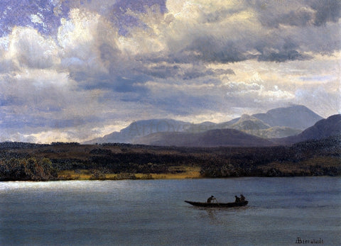  Albert Bierstadt Overlook Mountain from Olana - Hand Painted Oil Painting