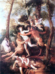  Nicolas Poussin Pan and Syrinx - Hand Painted Oil Painting