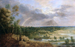  Lucas Van Uden Panoramic River Landscape - Hand Painted Oil Painting