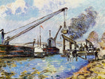  Armand Guillaumin Paris - Quai de la Rapee - Hand Painted Oil Painting