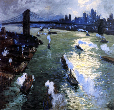  Jonas Lie Path of Gold - Hand Painted Oil Painting