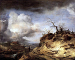  Philips Wouwerman Path Through the Dunes - Hand Painted Oil Painting