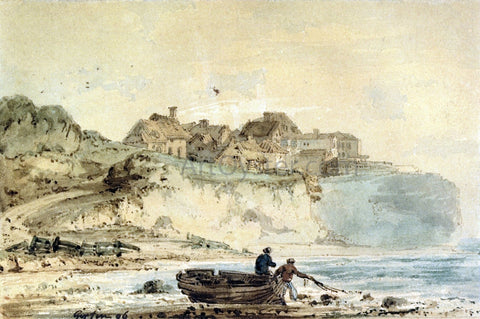  Thomas Girtin Pegwell Bay near Ramsgate - Hand Painted Oil Painting