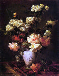  Antoine Vollon Peonies and Apple Blossoms in a Chinese Vase - Hand Painted Oil Painting
