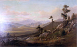  Benjamin Champney Picnic on "Artist's Ledge," Overlooking Conway Meadows, New Hampshire - Hand Painted Oil Painting