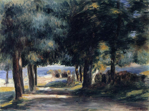  Pierre Auguste Renoir Pine Wood on the Cote d'Azur - Hand Painted Oil Painting