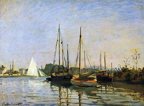  Claude Oscar Monet Pleasure Boats - Hand Painted Oil Painting