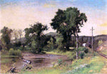  George Inness Pompton Junction - Hand Painted Oil Painting