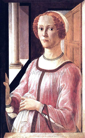  Sandro Botticelli Portrait of a Lady - Hand Painted Oil Painting
