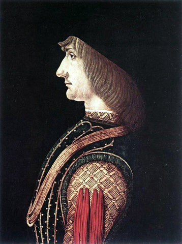  Ambrogio De Predis Portrait of a Man - Hand Painted Oil Painting