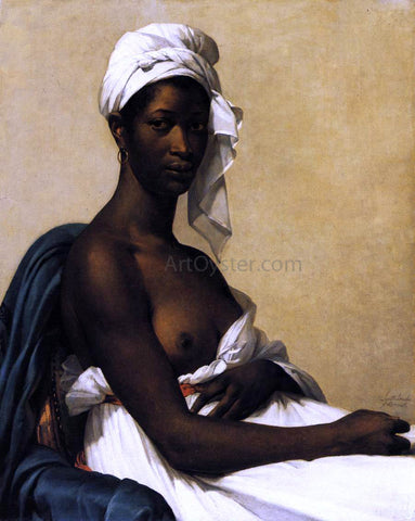  Marie-Guillemine Benoist Portrait of a Negress - Hand Painted Oil Painting