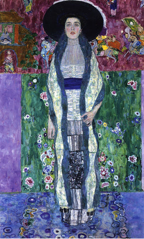  Gustav Klimt Portrait of Adele Bloch-Bauer II - Hand Painted Oil Painting