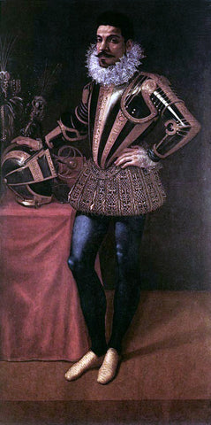  Giovanni Ambrogio Figino Portrait of Lucio Foppa - Hand Painted Oil Painting