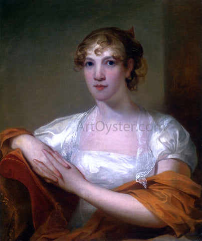  Thomas Sully Portrait of Mary Myers Hale - Hand Painted Oil Painting
