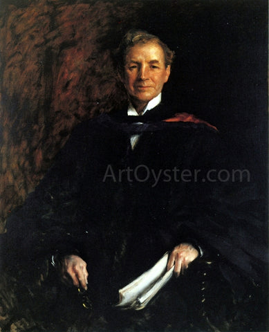  William Merritt Chase Portrait of President William Waugh Smith - Hand Painted Oil Painting