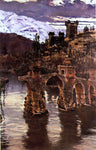  Antonio Munoz Degrain Puente de la Sultana - Hand Painted Oil Painting