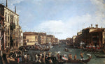  Canaletto A Regatta on the Grand Canal - Hand Painted Oil Painting