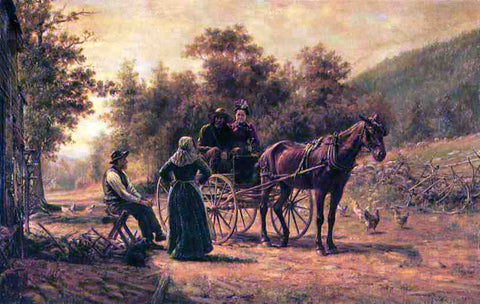  Edward Lamson Henry Return to the Farm - Hand Painted Oil Painting