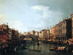  Canaletto Rialto Bridge from the South - Hand Painted Oil Painting