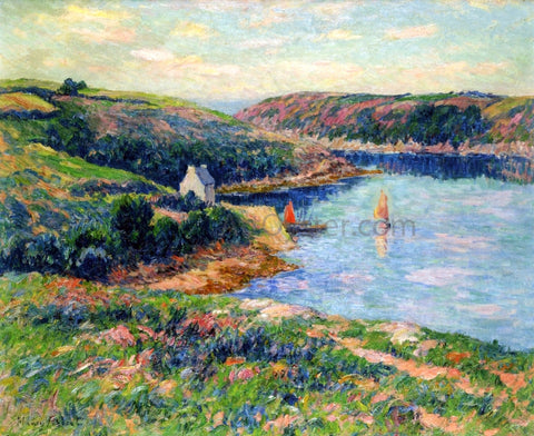  Henri Moret River in Belon - Hand Painted Oil Painting