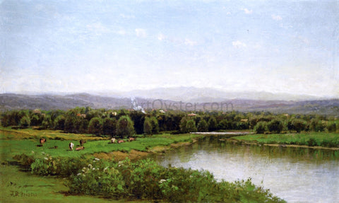  John Bunyan Bristol River Landscape - Hand Painted Oil Painting