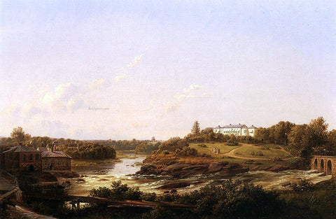  Frederick Debourg Richards River Landscape - Hand Painted Oil Painting