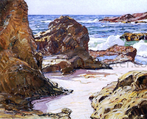  George Gardner Symons Rocks and Sea - Hand Painted Oil Painting