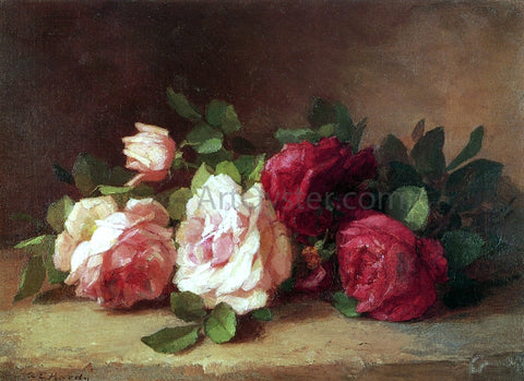  Anna Eliza Hardy Roses - Hand Painted Oil Painting