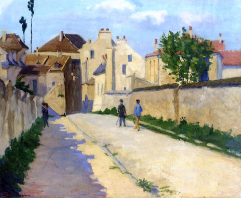  Armand Guillaumin Rue de Clamart at Vanves - Hand Painted Oil Painting