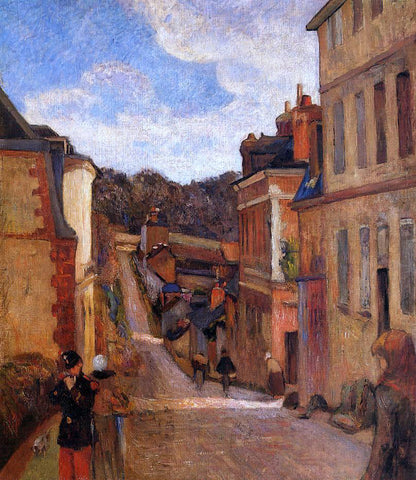  Paul Gauguin Rue Jouvenet, Rouen - Hand Painted Oil Painting