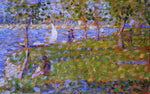  Georges Seurat Sailboat - Hand Painted Oil Painting