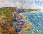  Gustave Loiseau Sailboats near the Cliffs at Yport - Hand Painted Oil Painting