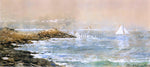  Edmund Darch Lewis Sailing off the Rocks - Hand Painted Oil Painting