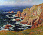  Henri Moret Sea Coast - Hand Painted Oil Painting