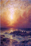  Ralph Albert Blakelock Seal Rocks - Hand Painted Oil Painting