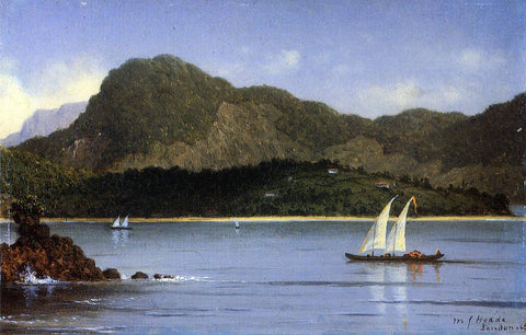  Martin Johnson Heade Seascape (also known as Brazilian View) - Hand Painted Oil Painting