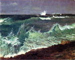  Albert Bierstadt Seascape - Hand Painted Oil Painting