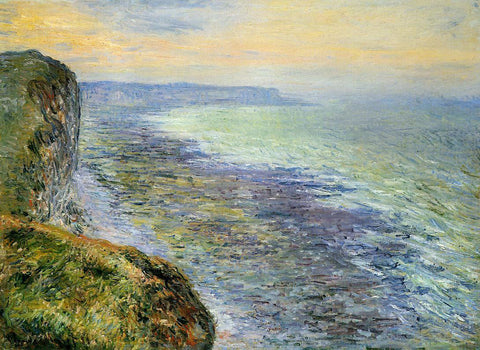  Claude Oscar Monet Seascape near Fecamp - Hand Painted Oil Painting