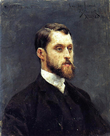  Julius LeBlanc Stewart Self Portrait - Hand Painted Oil Painting