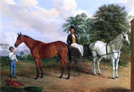  Edward Troye Self Portrait in a Carriage - Hand Painted Oil Painting