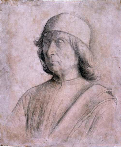  Gentile Bellini Self-Portrait - Hand Painted Oil Painting