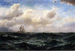  Edward Moran Ship at Sea - Hand Painted Oil Painting