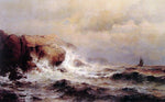  Mauritz F. H. De Haas Ship off a Stormy Coast - Hand Painted Oil Painting