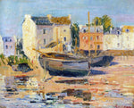  Gustave Loiseau Ships at Port - Hand Painted Oil Painting