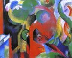  Franz Marc Small Composition III - Hand Painted Oil Painting