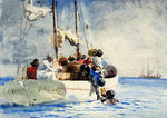  Winslow Homer Sponge Fishing - Hand Painted Oil Painting