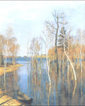  Isaac Ilich Levitan Springtime, High Water - Hand Painted Oil Painting