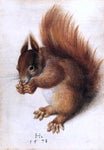  Hans Hoffmann A Squirrel - Hand Painted Oil Painting