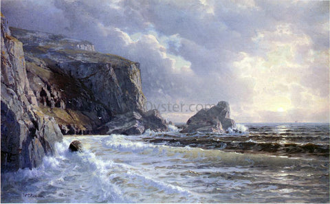  William Trost Richards St. Margaret's Well, Cornwell - Hand Painted Oil Painting