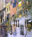  Frederick Childe Hassam St. Patrick's Day, 1919 - Hand Painted Oil Painting